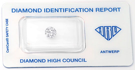 Foto 1 - Der Beste Einkaräter HRD Brillant 1,09 River LC Diamond, D5730