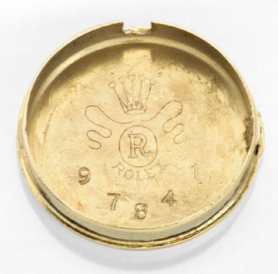 Foto 4 - Rolex Damen-Armband-Uhr 0,16ct Brillanten 14K Gelb Gold, U2126